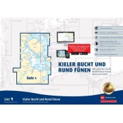 Kieler Bucht und Rund Fünen Båtsportkort satz 1